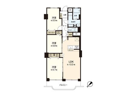 間取図(平面図)