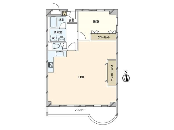 芦屋パインリッチ 間取図(平面図)