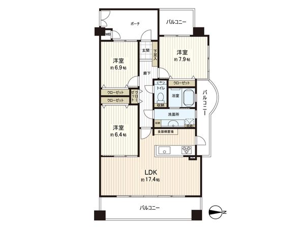間取図(平面図)