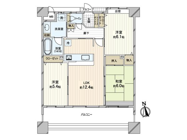 間取図(平面図)