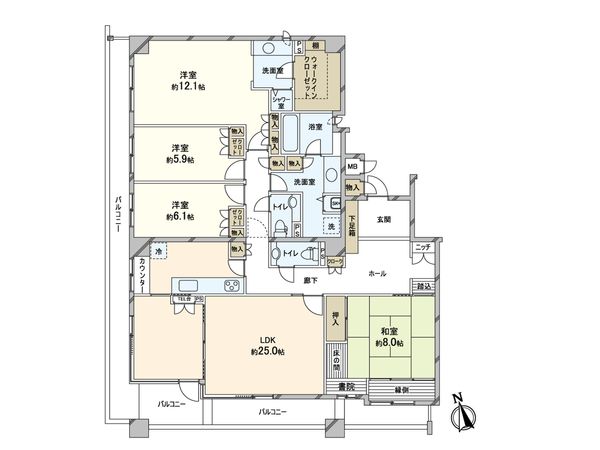 間取図(平面図)
