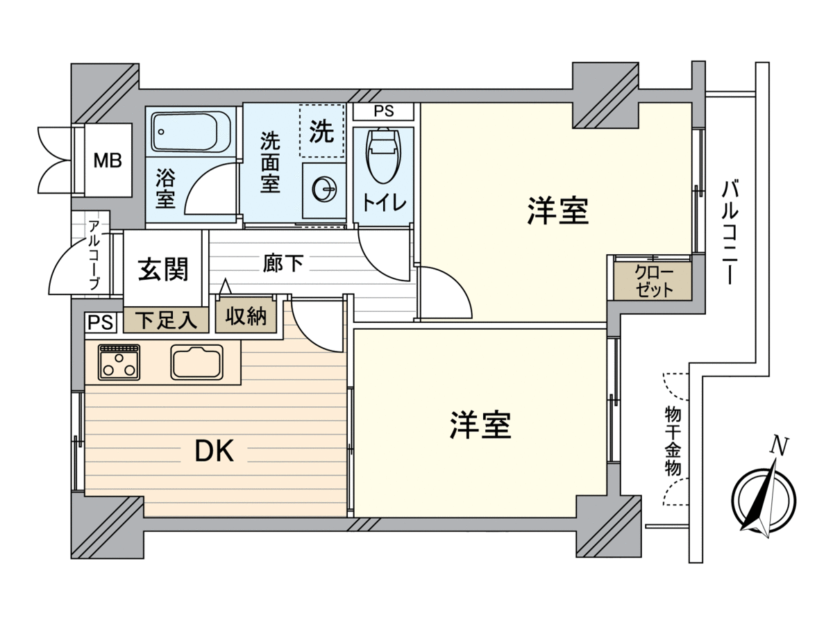 間取図(平面図)