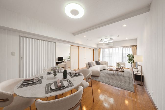 苦楽園ヒルズ 3号棟 リビング