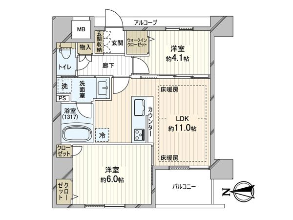 間取図(平面図)