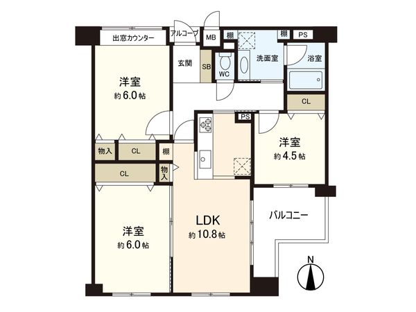 間取図(平面図)