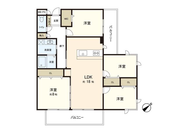 間取図(平面図)