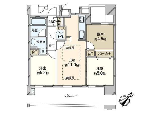 間取図(平面図)