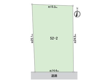 瑞穂区陽明町一丁目 土地 区画図