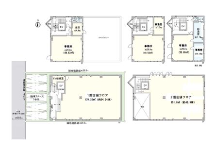 KANDORI No.1ビル 間取図(平面図)