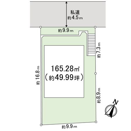 保土ケ谷区上菅田町 土地 区画図 保土ケ谷区上菅田町 土地 区画図