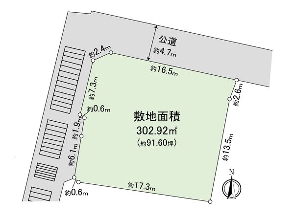 笹野台2丁目 土地 区画図 区画図