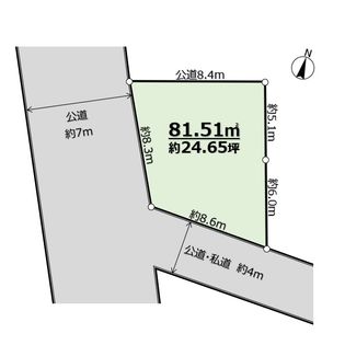 神奈川県横浜市瀬谷区三ツ境 区画図