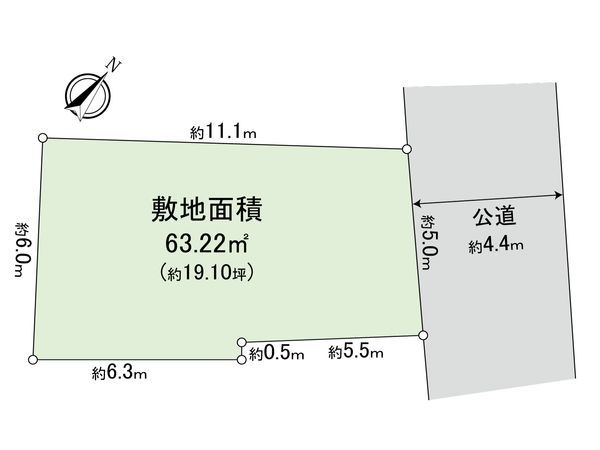 都岡町 土地 区画図