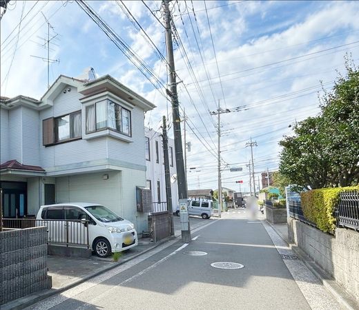 都岡町 土地 前面道路含む外観