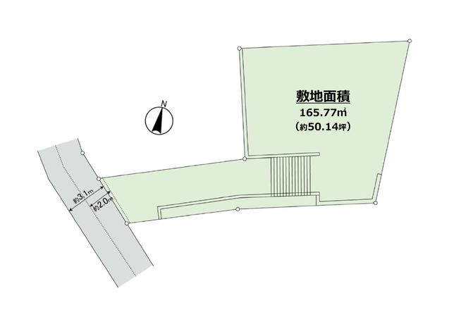篠原西町 土地 3区画 区画図 篠原西町 土地 3区画 区画図