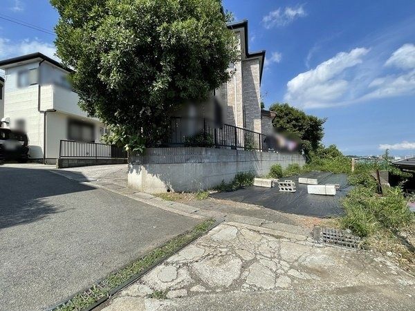 今宿南町 土地 前面道路含む外観