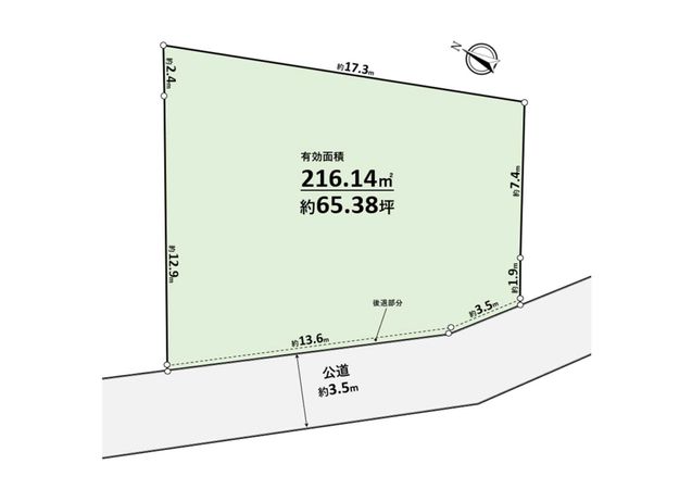篠原西町 土地 区画図 篠原西町 土地 区画図