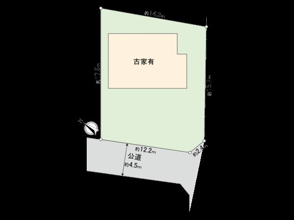 柏町 土地 区画図
