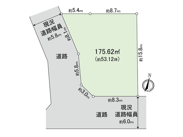 本郷3丁目 土地 区画図 本郷3丁目 土地 区画図