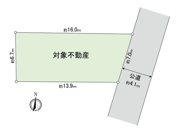 本村町 土地 区画図