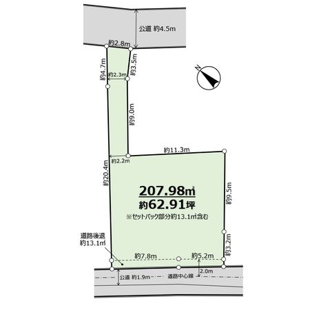今川町 戸建 区画図 今川町 戸建 区画図