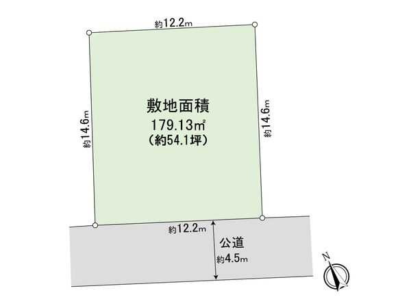 今宿1丁目 土地 区画図