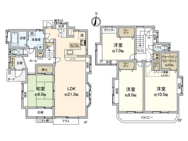 間取図(平面図)