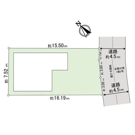 今宿1丁目 新築戸建 区画図