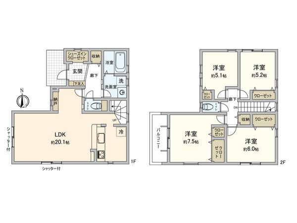 間取図(平面図)