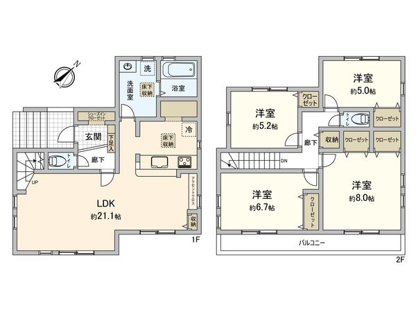 間取図(平面図)