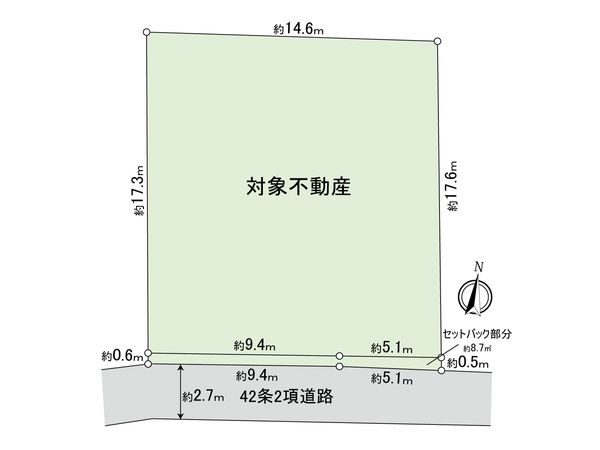今宿南町 戸建 区画図 今宿南町 戸建 区画図