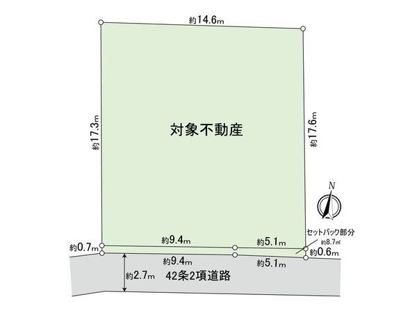 今宿南町 戸建 区画図 今宿南町 戸建 区画図