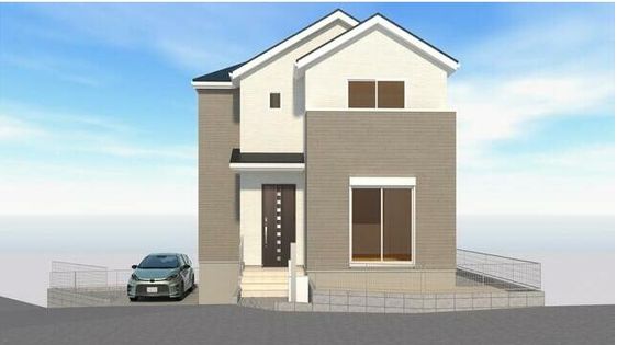 金が谷2丁目 新築戸建1号棟 外観