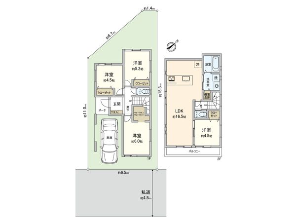 間取図(平面図)