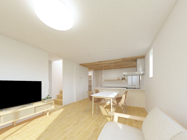 上飯田町 新築戸建 2号棟 完成予想図(内観) 上飯田町 新築戸建 2号棟 完成予想図(内観)