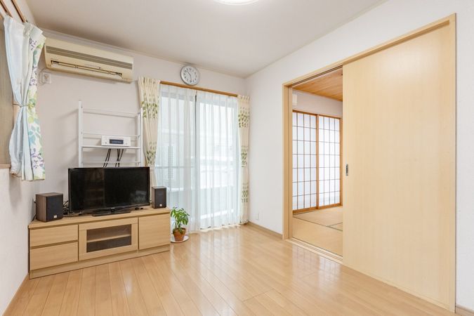 善部町 戸建 リビング