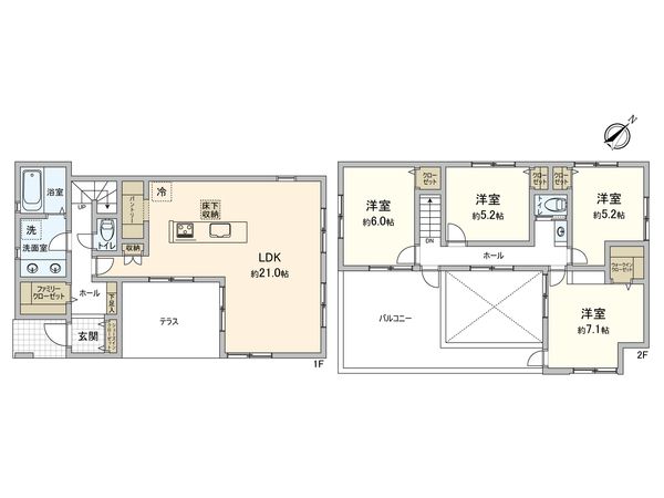 間取図(平面図)