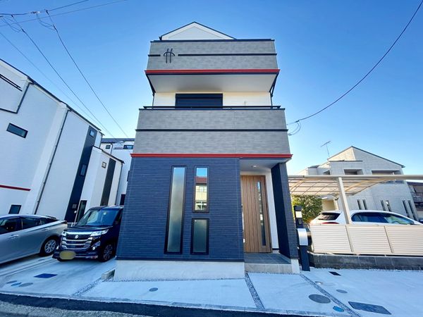 北新 新築戸建 4号棟 外観 北新 新築戸建 4号棟 外観