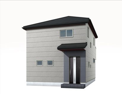 相沢4丁目 新築戸建 2号棟 外観パース図