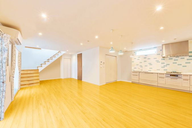 たちばな台1丁目 旧東急電鉄㈱施工の注文住宅 リビング たちばな台1丁目 旧東急電鉄㈱施工の注文住宅 リビング