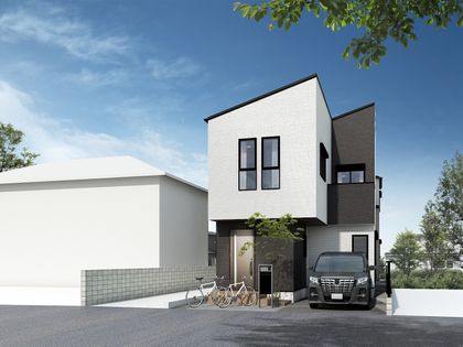 今井町 新築戸建 2号棟 外観パース図
