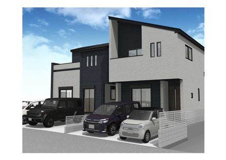 今宿1丁目 新築戸建 外観パース図