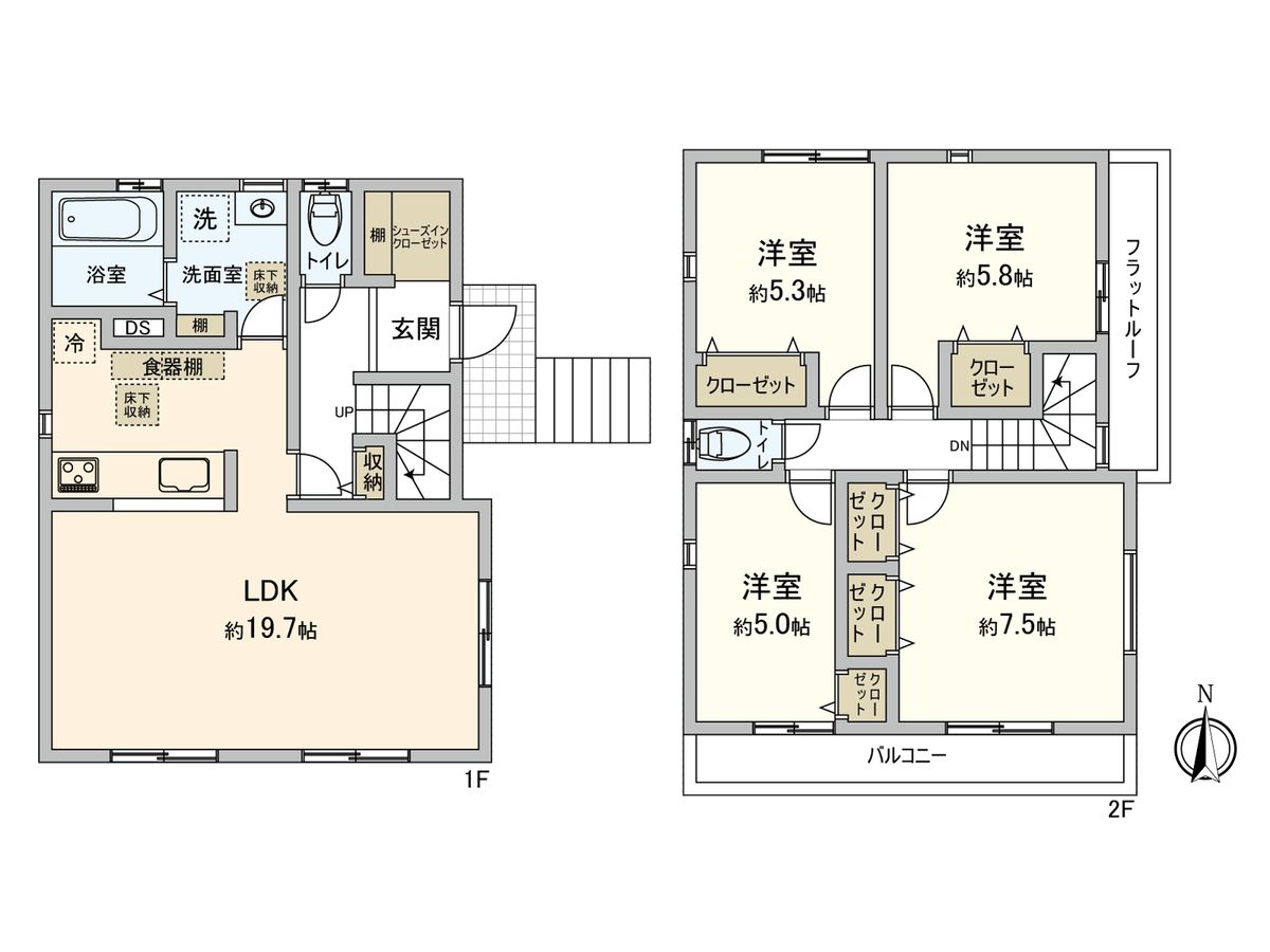 間取図(平面図)