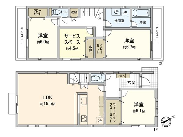 間取図(平面図)