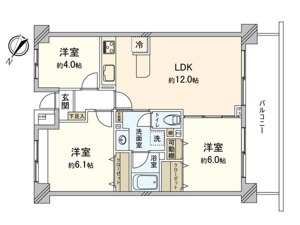 間取図(平面図)