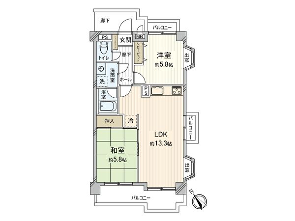 間取図(平面図)