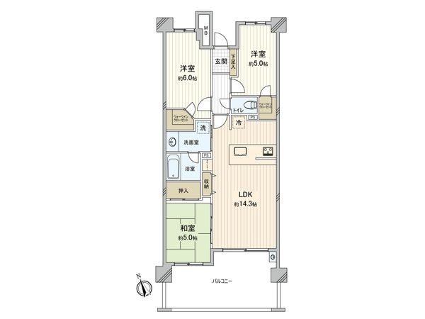 間取図(平面図)