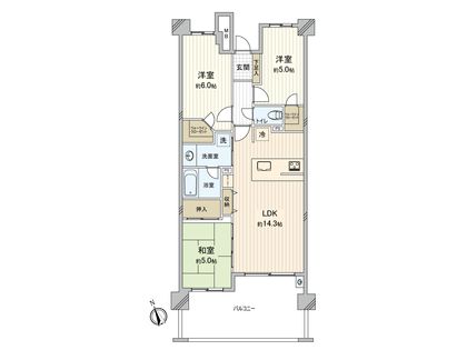 間取図(平面図) 間取図(平面図)