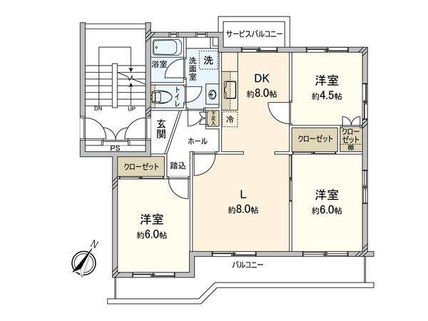 間取図(平面図)