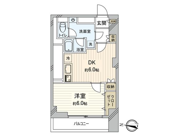 ルネ西蒲田 間取図(平面図) ルネ西蒲田 間取図(平面図)